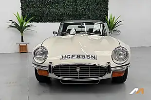 Used 1974 Jaguar E-Type Series 3 White - Interior and Exterior details 10