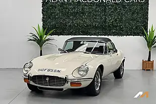 Used 1974 Jaguar E-Type Series 3 White - Interior and Exterior details 12