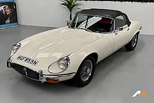Used 1974 Jaguar E-Type Series 3 White - Interior and Exterior details 16