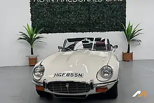 Used 1974 Jaguar E-Type Series 3 White - Interior and Exterior details 5