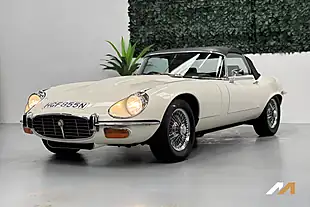 Used 1974 Jaguar E-Type Series 3 White - Interior and Exterior details 7