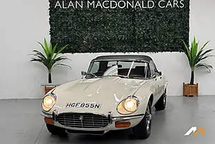 Used 1974 Jaguar E-Type Series 3 White - Interior and Exterior details 9