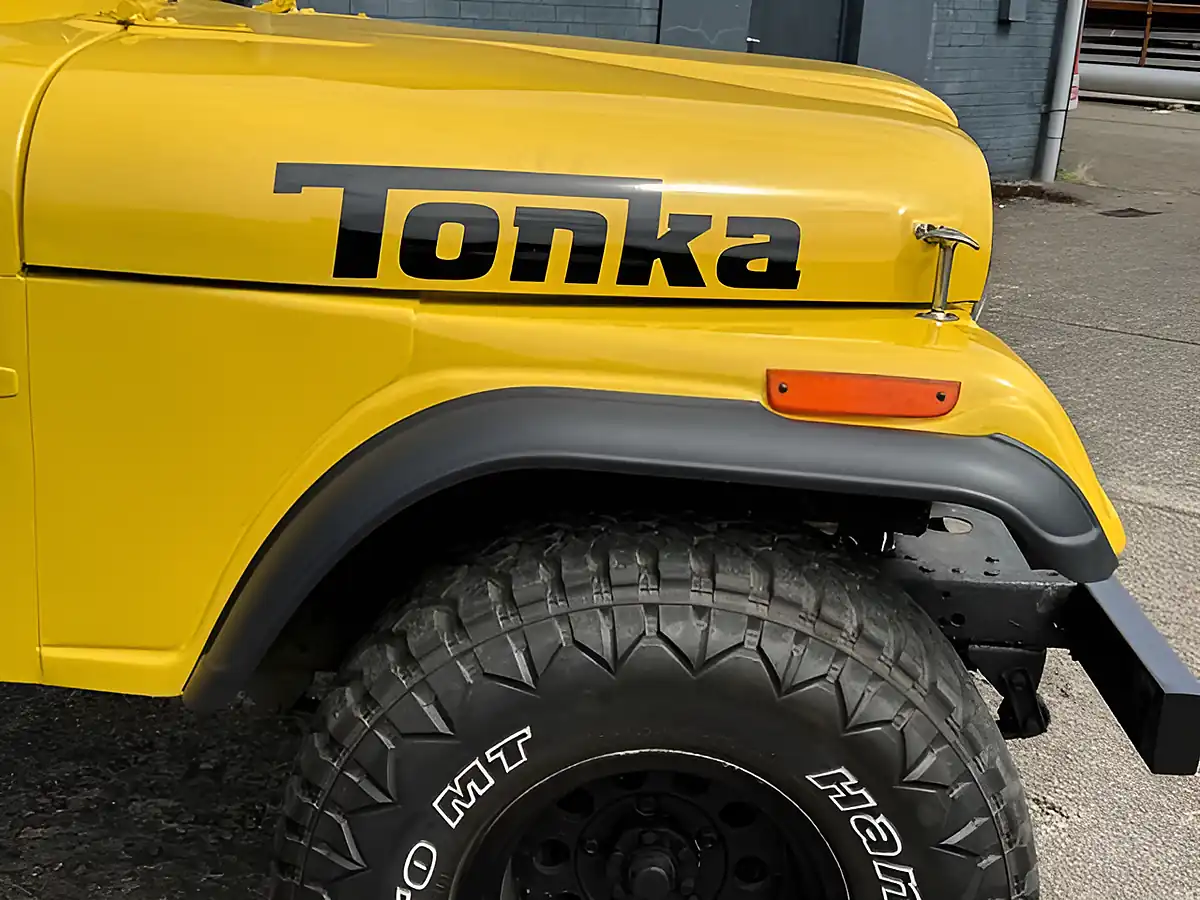 Used 1974 Jeep CJ5 Tonka Tribute Yellow - Interior and Exterior details 10