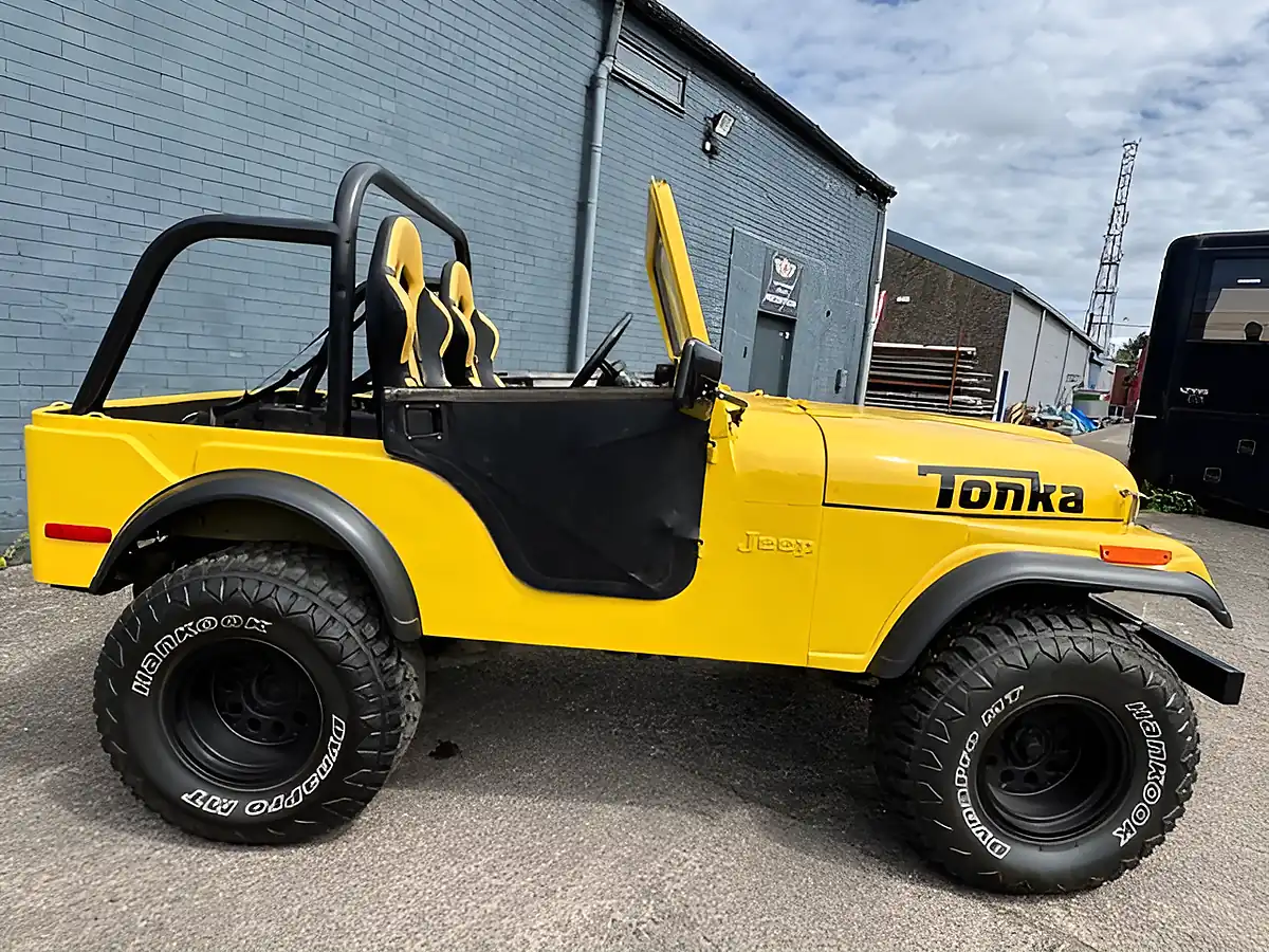 Used 1974 Jeep CJ5 Tonka Tribute Yellow - Interior and Exterior details 12