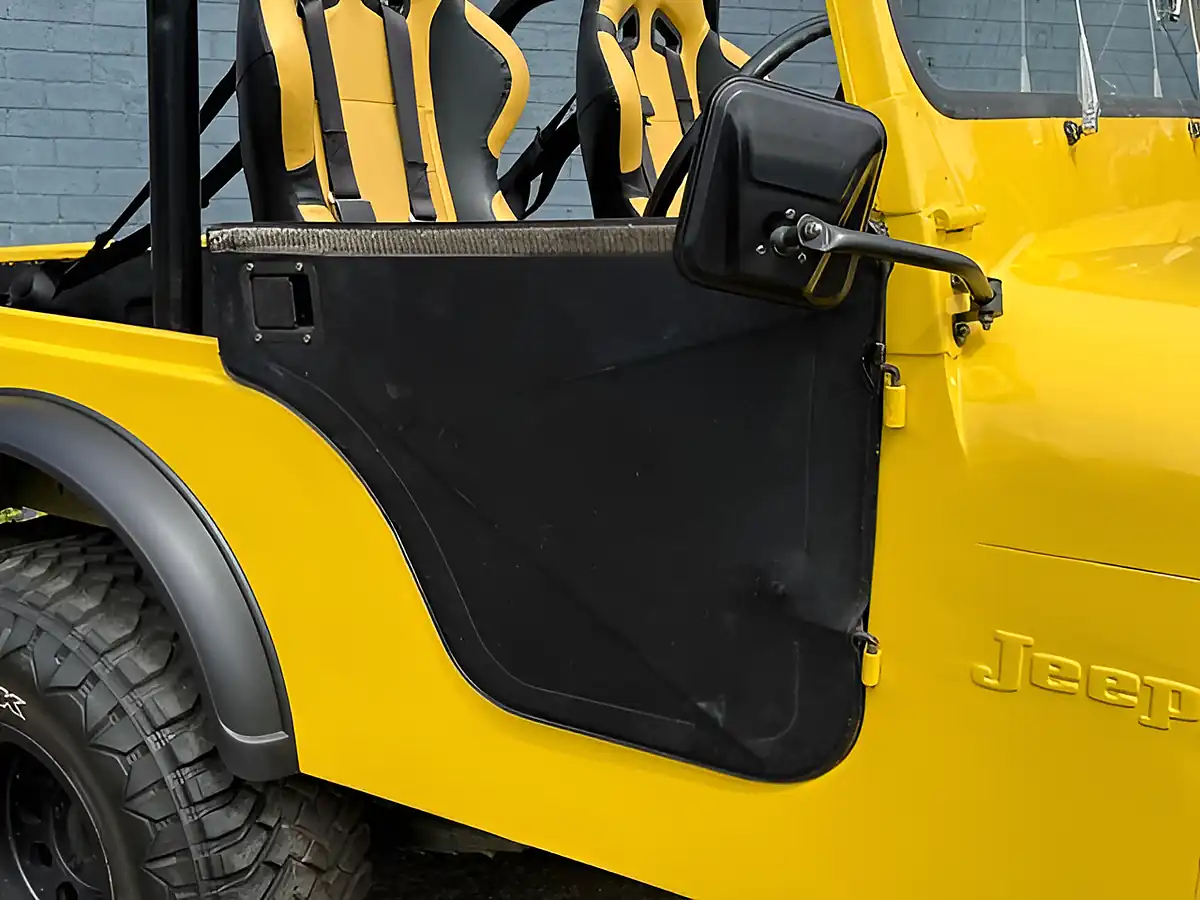 Used 1974 Jeep CJ5 Tonka Tribute Yellow - Interior and Exterior details 13