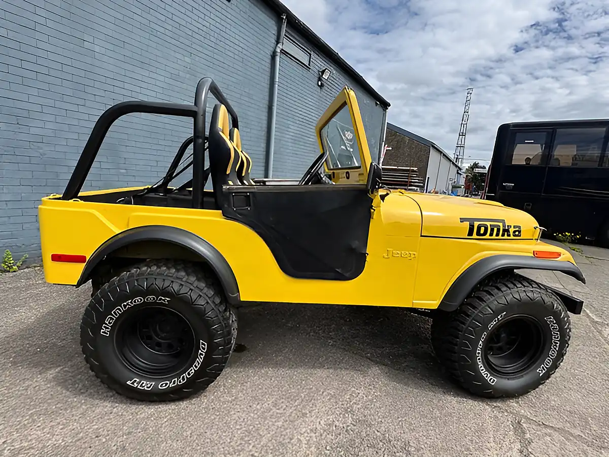 Used 1974 Jeep CJ5 Tonka Tribute Yellow - Interior and Exterior details 15