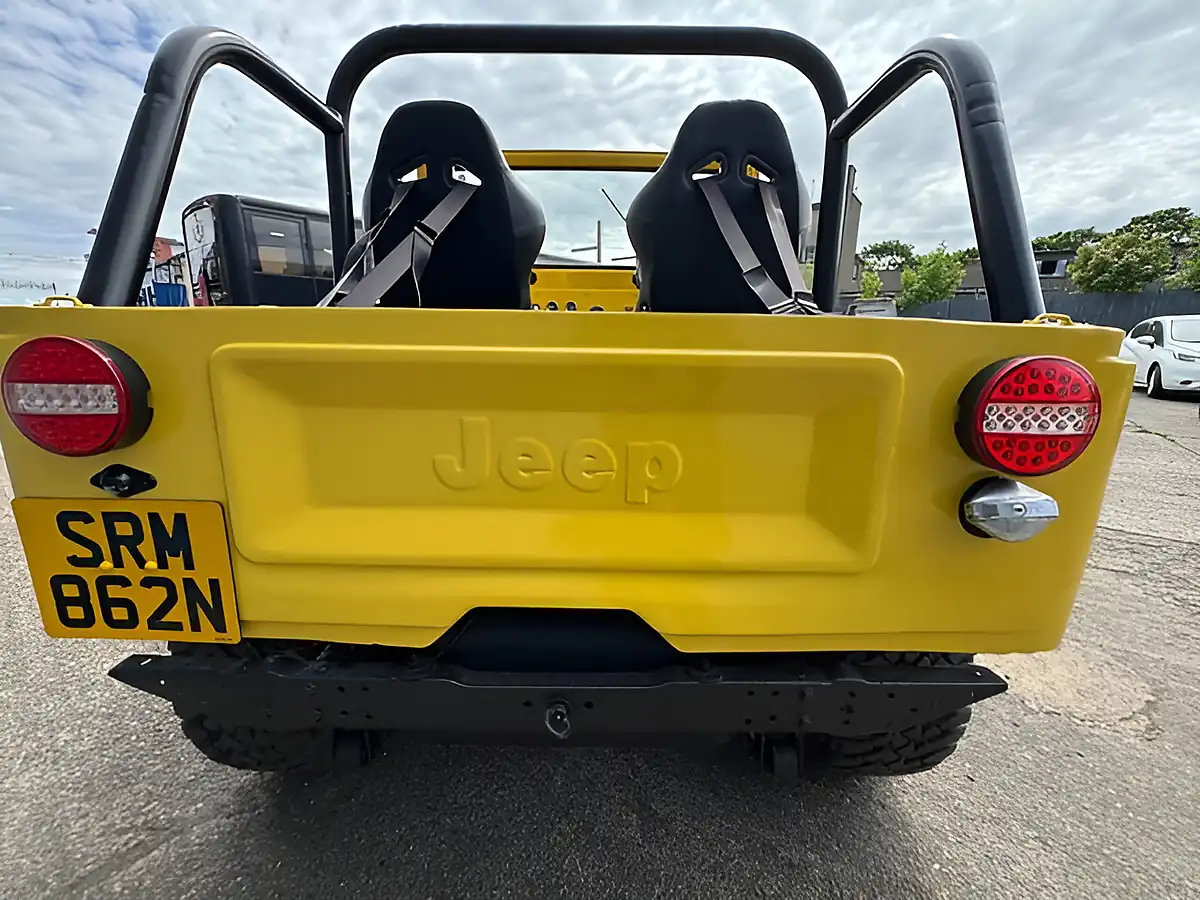 Used 1974 Jeep CJ5 Tonka Tribute Yellow - Interior and Exterior details 19