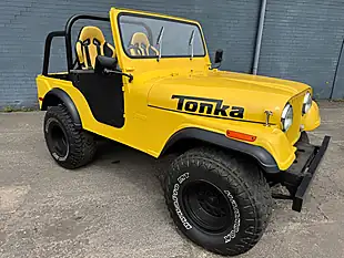 Used 1974 Jeep CJ5 Tonka Tribute Yellow - Interior and Exterior details 2