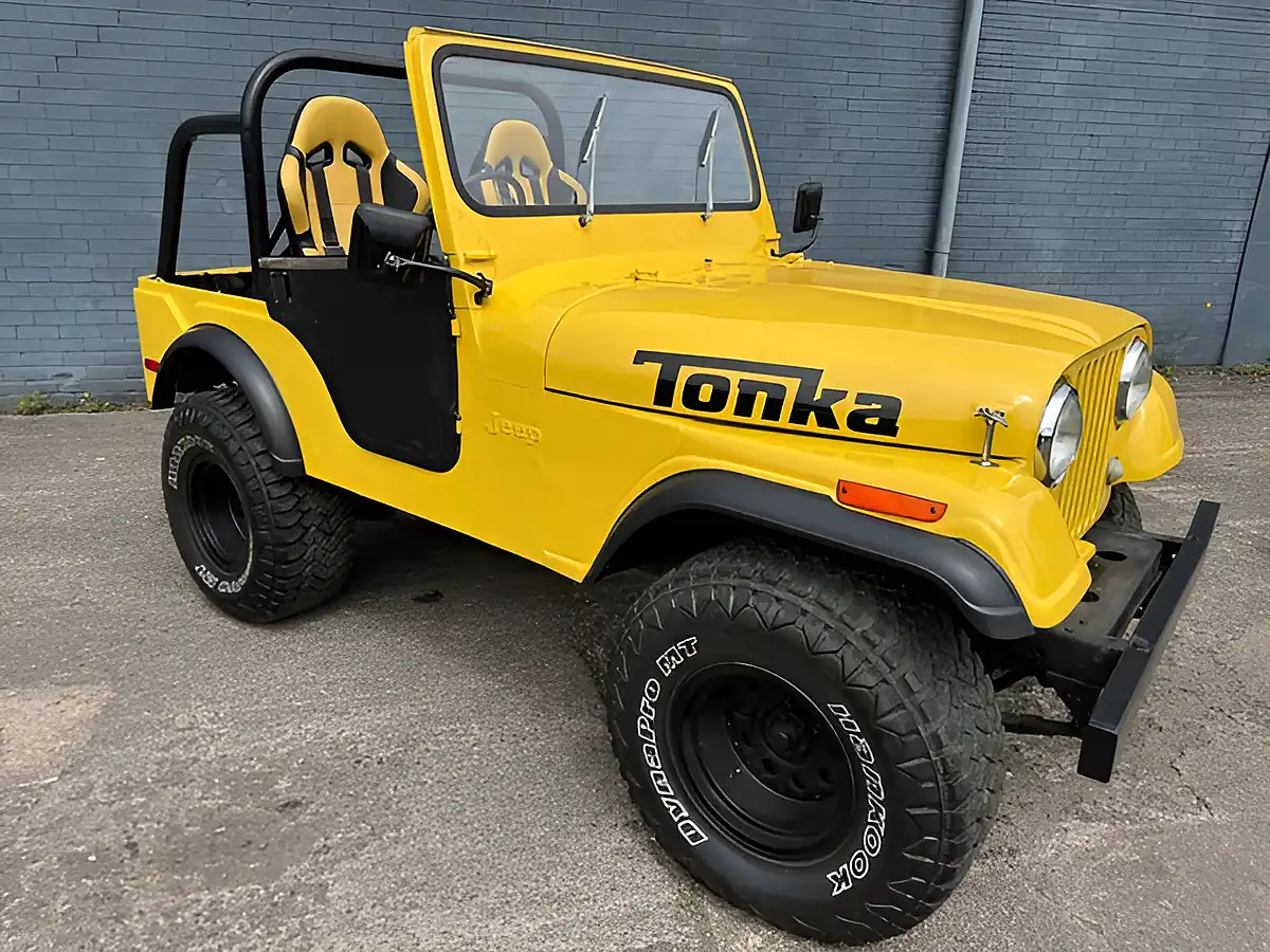 Used 1974 Jeep CJ5 Tonka Tribute Yellow - Interior and Exterior details 2