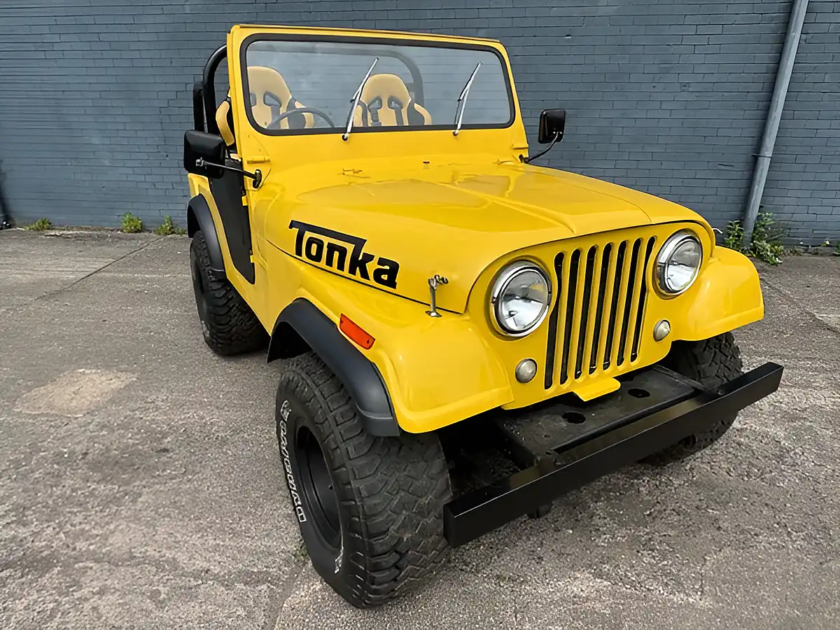 Used 1974 Jeep CJ5 Tonka Tribute Yellow - Interior and Exterior details 3