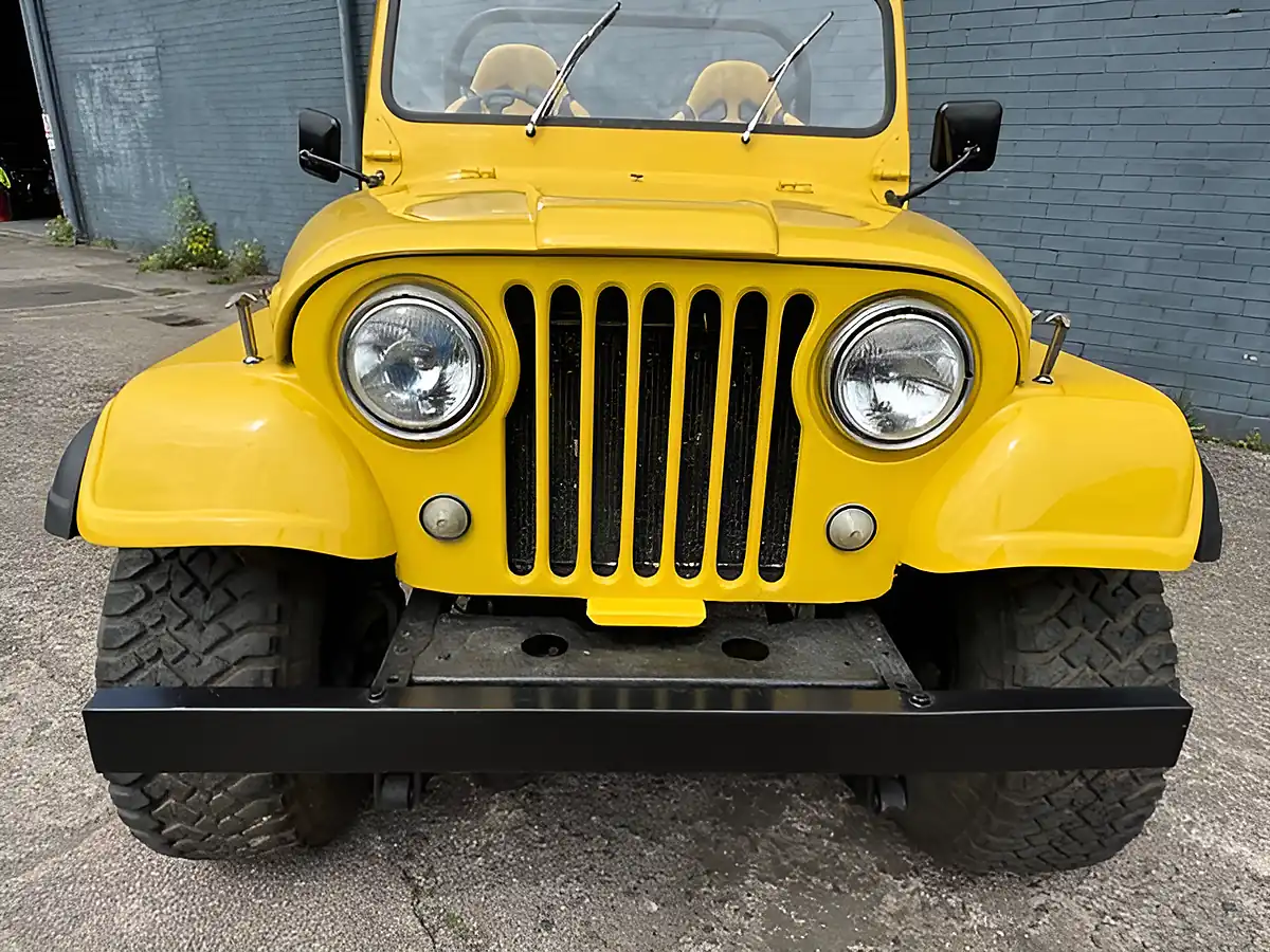 Used 1974 Jeep CJ5 Tonka Tribute Yellow - Interior and Exterior details 4
