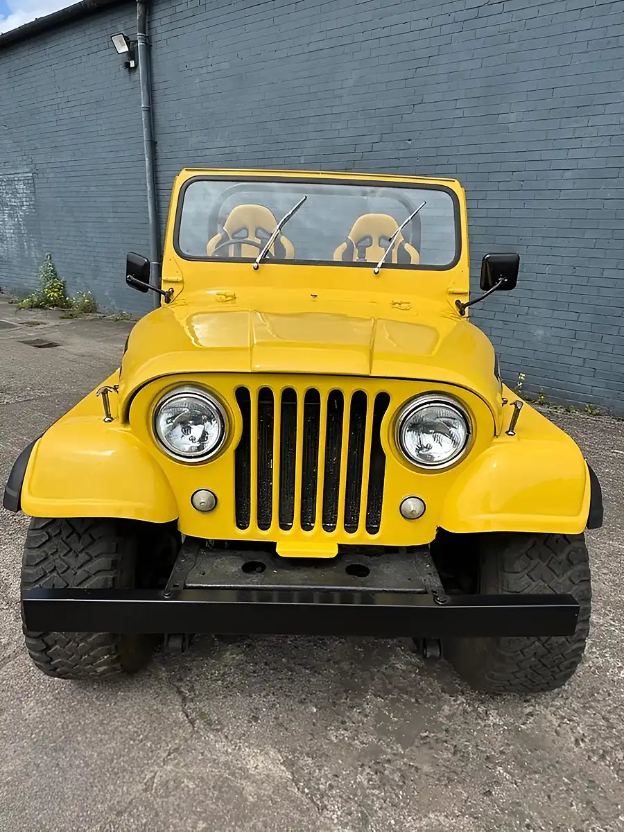 Used 1974 Jeep CJ5 Tonka Tribute Yellow - Interior and Exterior details 5