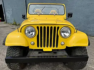 Used 1974 Jeep CJ5 Tonka Tribute Yellow - Interior and Exterior details 7