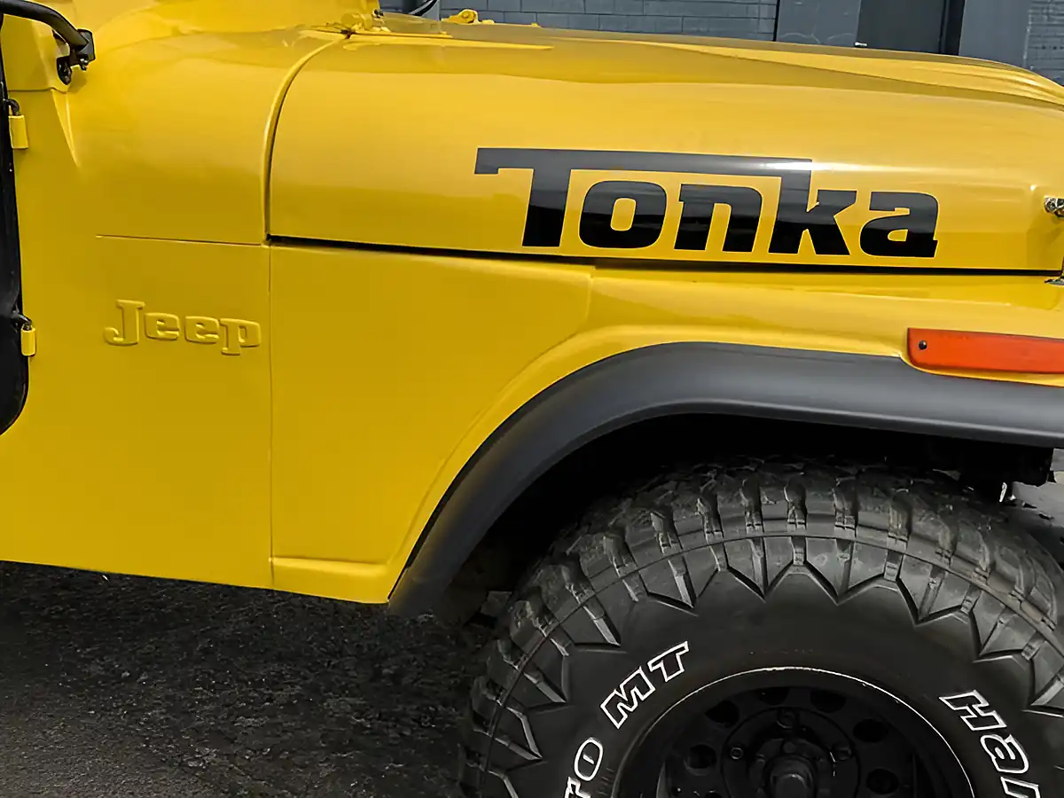 Used 1974 Jeep CJ5 Tonka Tribute Yellow - Interior and Exterior details 9