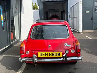 Used 1974 MG Mgb GT Coupe Tartan Red - Interior and Exterior details 5