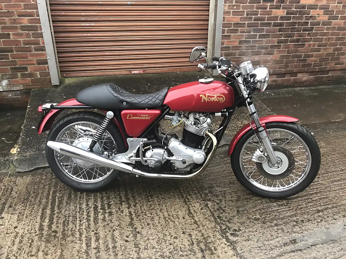 Used 1974 Norton 850 Commando - Front View