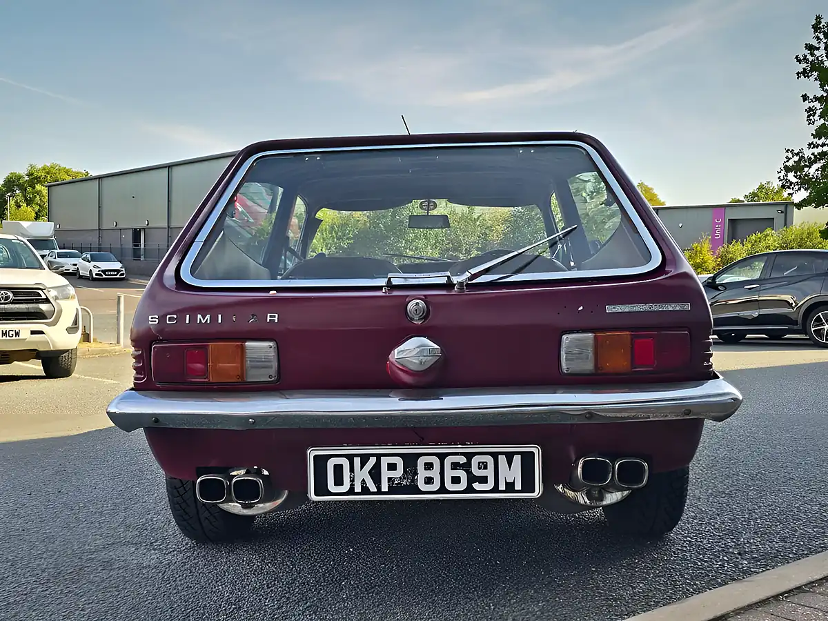 Used 1974 Reliant Scimitar Gte Coupe Burgundy - Interior and Exterior details 11