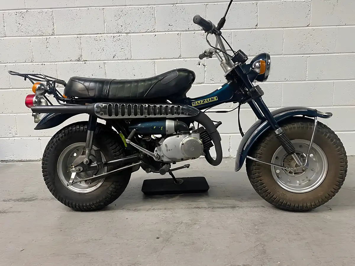 Used 1974 Suzuki Van Van 90 Black - Front View