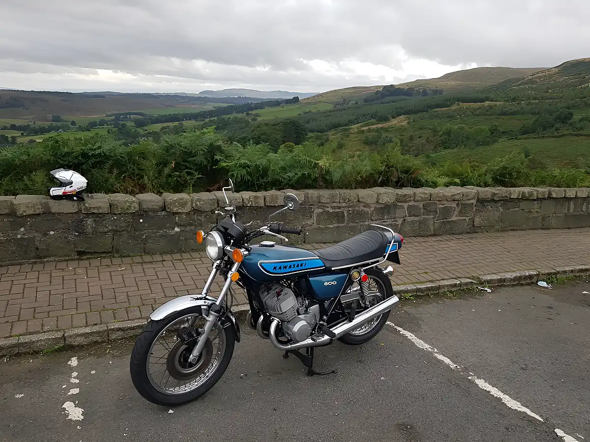 Used 1975 Kawasaki H1F - Front View