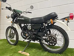 Used 1975 Suzuki TS90 Green - Interior and Exterior details 7