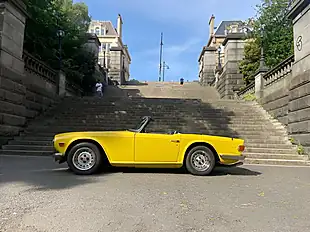 Used 1975 Triumph TR6 Yellow - Interior and Exterior details 11