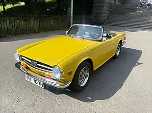 Used 1975 Triumph TR6 Yellow - Interior and Exterior details 13
