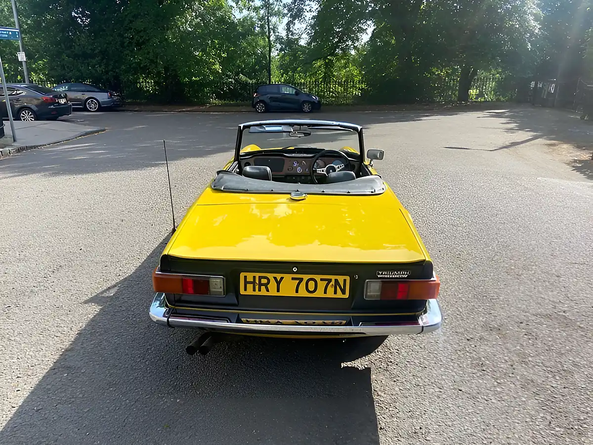 Used 1975 Triumph TR6 Yellow - Interior and Exterior details 17