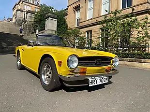 Used 1975 Triumph TR6 Yellow - Interior and Exterior details 19