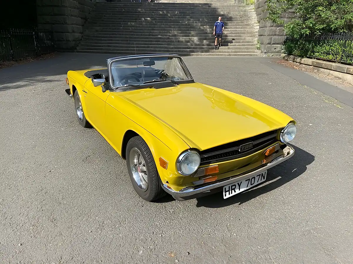 Used 1975 Triumph TR6 Yellow - Interior and Exterior details 20