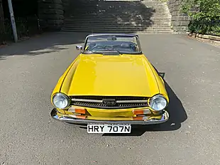 Used 1975 Triumph TR6 Yellow - Interior and Exterior details 4
