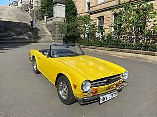 Used 1975 Triumph TR6 Yellow - Interior and Exterior details 5