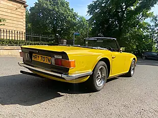 Used 1975 Triumph TR6 Yellow - Interior and Exterior details 7