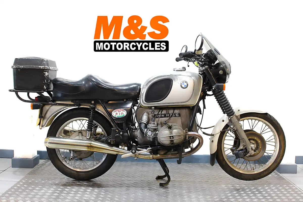 Used 1976 BMW R75/6 Silver - Front View