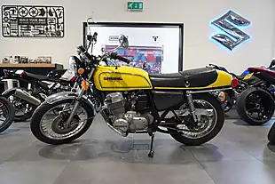 Used 1976 Honda CB750 Yellow - Interior and Exterior details 2