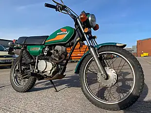 Used 1976 Honda XE75 As Is Green - Interior and Exterior details 3