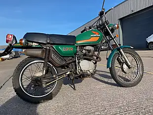 Used 1976 Honda XE75 As Is Green - Interior and Exterior details 7
