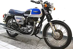 Used 1977 Triumph Bonneville T140VJ Jubilee Blue - Interior and Exterior details 2