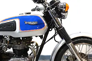 Used 1977 Triumph Bonneville T140VJ Jubilee Blue - Interior and Exterior details 4