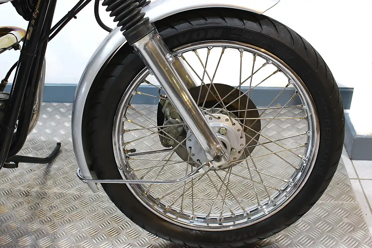 Used 1977 Triumph Bonneville T140VJ Jubilee Blue - Interior and Exterior details 5