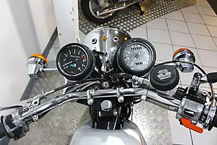 Used 1977 Triumph Bonneville T140VJ Jubilee Blue - Interior and Exterior details 8