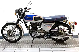 Used 1977 Triumph Bonneville T140VJ Jubilee Blue - Interior and Exterior details 9