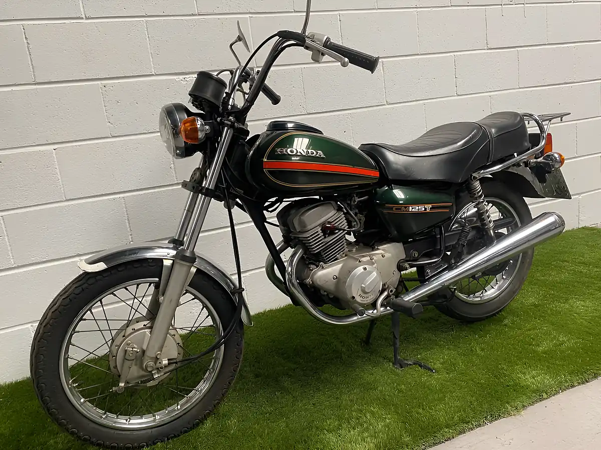 Used 1978 Honda CM125T Green - Interior and Exterior details 11