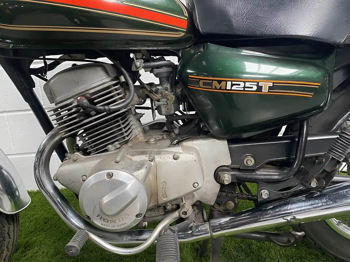 Used 1978 Honda CM125T Green - Interior and Exterior details 19