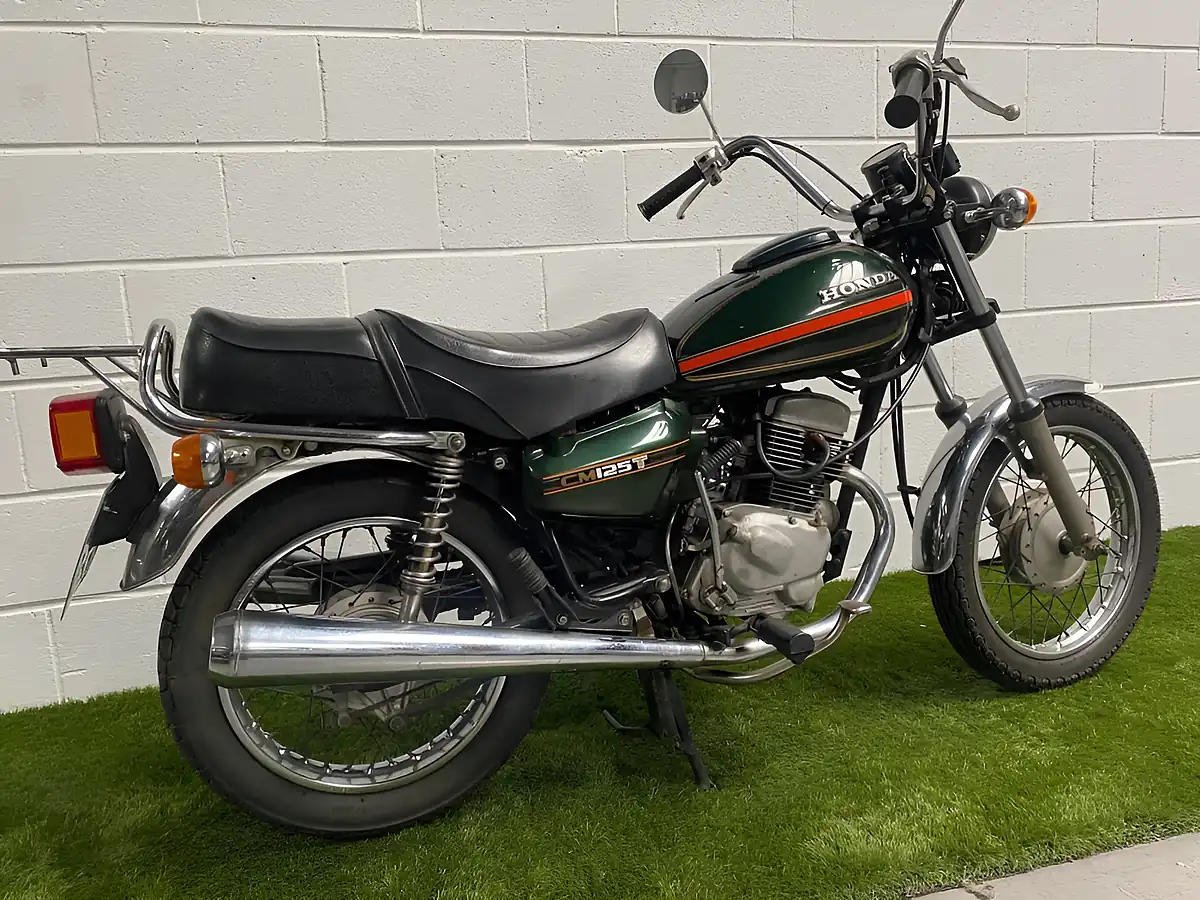 Used 1978 Honda CM125T Green - Interior and Exterior details 3