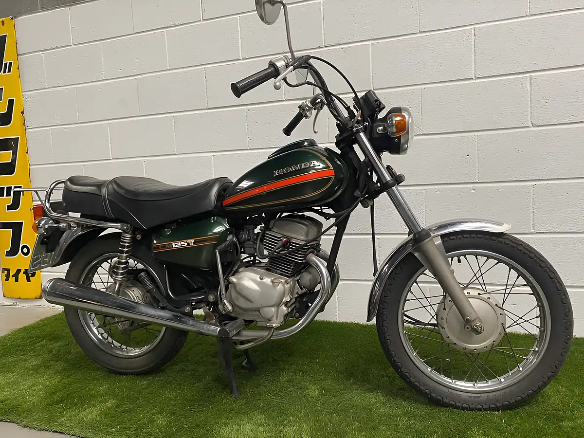 Used 1978 Honda CM125T Green - Interior and Exterior details 5