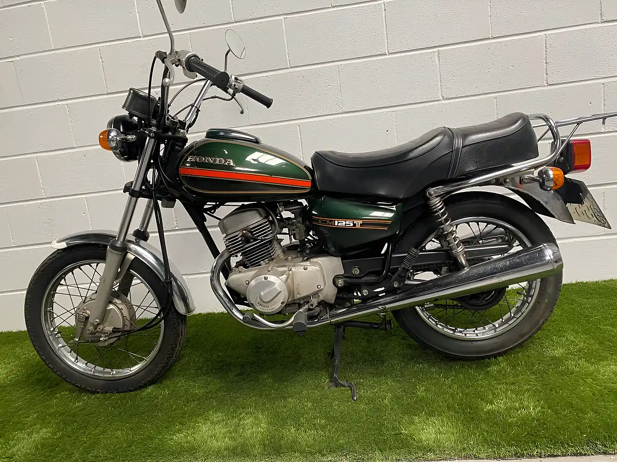 Used 1978 Honda CM125T Green - Interior and Exterior details 9