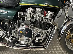 Used 1978 Kawasaki Z1 Z Green - Interior and Exterior details 14