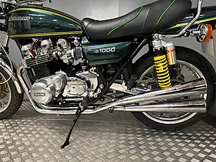 Used 1978 Kawasaki Z1 Z Green - Interior and Exterior details 15