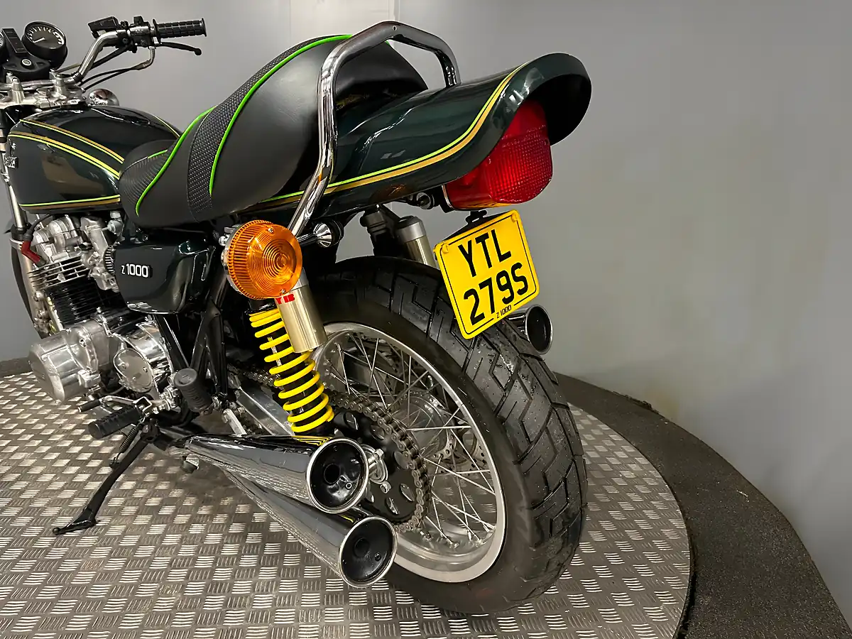 Used 1978 Kawasaki Z1 Z Green - Interior and Exterior details 2