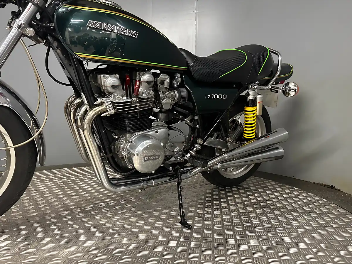 Used 1978 Kawasaki Z1 Z Green - Interior and Exterior details 5
